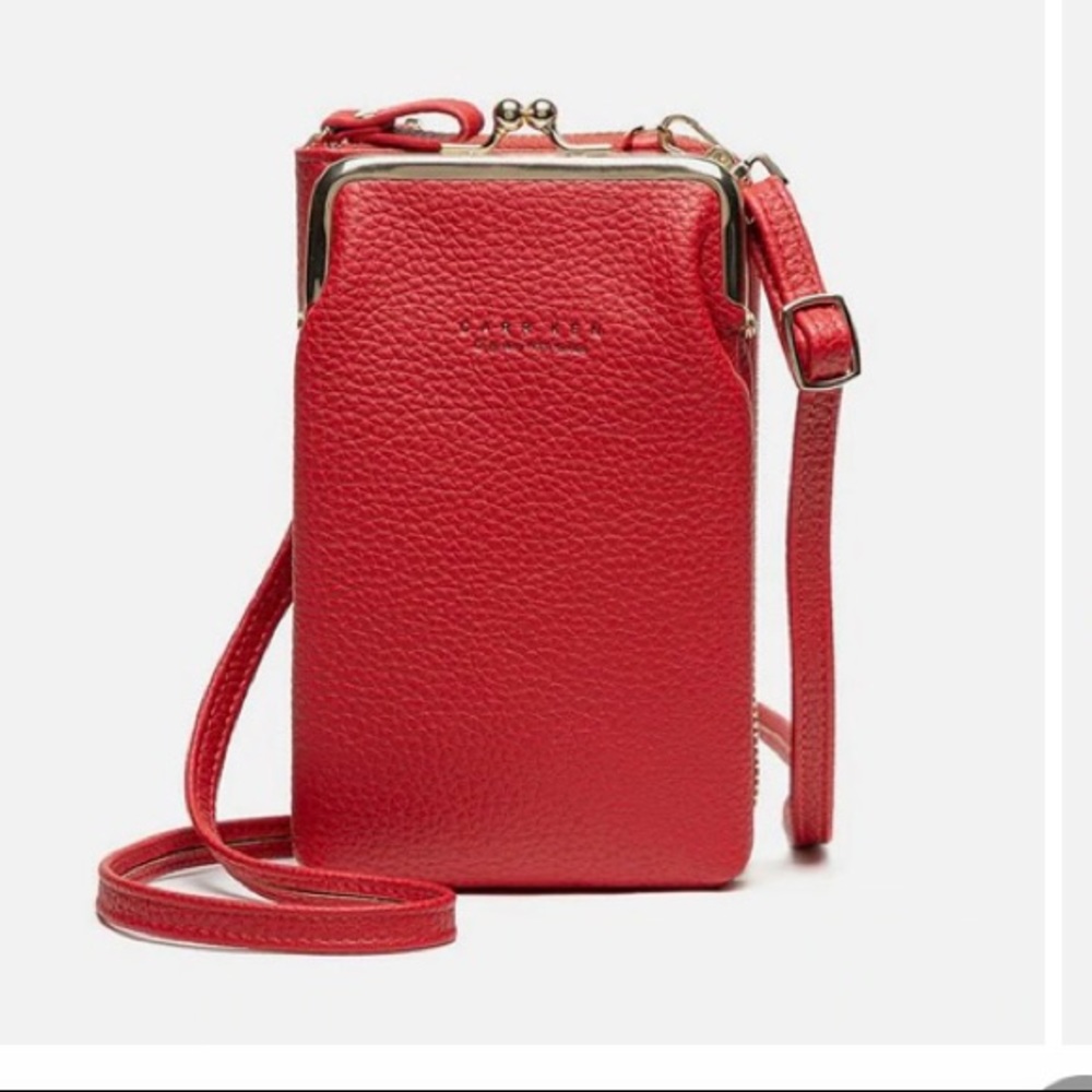 Multifunctional Kiss-LockCrossbody Phone Bag